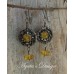 Baltic Amber Sterling Silver Coiled Earrings