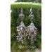 Smoky Quartz Freshwater Pearls Sterling Silver Earrings