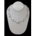 Silver White Freshwater Pearls Necklace
