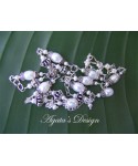 White Freshwater Pearls Sterling Silver Necklace